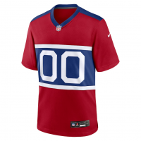 New York Giants Nike Alternate Game Custom Jersey Century Red