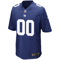New York Giants Nike Custom Game Jersey Royal