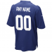 New York Giants Nike Custom Game Jersey Royal