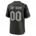 New York Jets Nike 2025 Rivalries Collection Custom Game Jersey Gotham Green