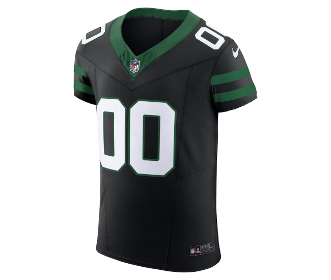 New York Jets Nike Alternate Vapor F.U.S.E. Elite Custom Jersey Legacy Black