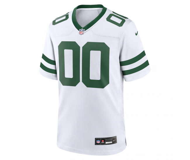 New York Jets Nike Custom Game Jersey Legacy White
