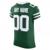 New York Jets Nike Vapor F.U.S.E. Elite Custom Jersey Legacy Green