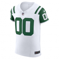 New York Jets Nike Vapor F.U.S.E. Elite Custom Jersey White