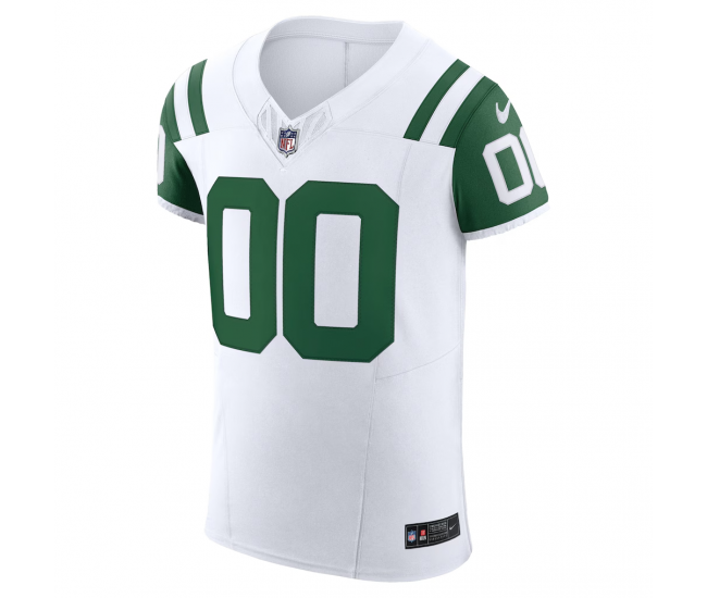 New York Jets Nike Vapor F.U.S.E. Elite Custom Jersey White