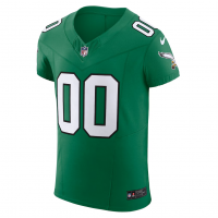 Philadelphia Eagles Nike 2nd Alternate Vapor F.U.S.E. Elite Custom Jersey Kelly Green