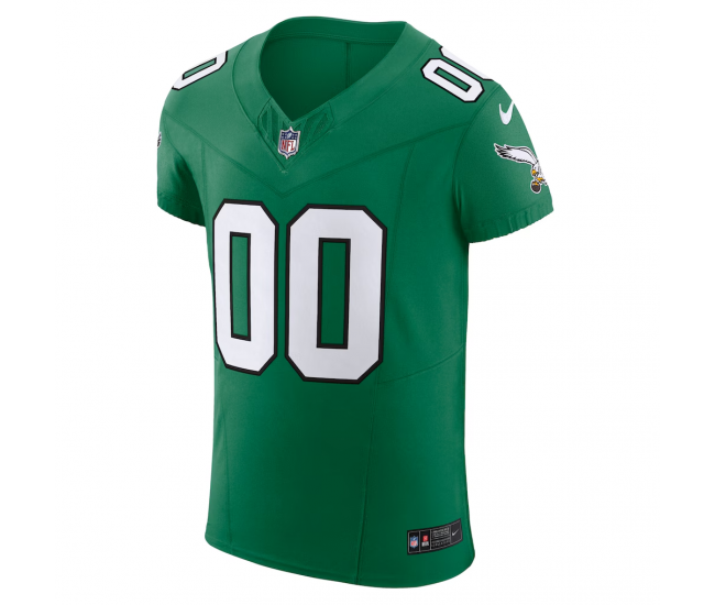 Philadelphia Eagles Nike 2nd Alternate Vapor F.U.S.E. Elite Custom Jersey Kelly Green
