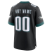 Philadelphia Eagles Nike Alternate Custom Game Jersey Black