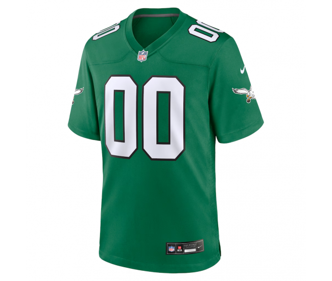 Philadelphia Eagles Nike Alternate Custom Game Jersey Kelly Green
