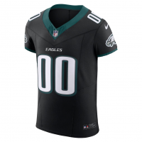 Philadelphia Eagles Nike Alternate Vapor F.U.S.E. Elite Custom Jersey Black