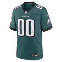 Philadelphia Eagles Nike Custom Game Jersey Midnight Green