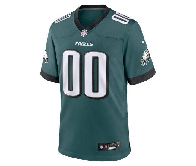 Philadelphia Eagles Nike Custom Game Jersey Midnight Green