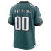 Philadelphia Eagles Nike Team Custom Game Jersey Midnight Green