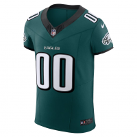 Philadelphia Eagles Nike Team Vapor F.U.S.E. Elite Custom Jersey Midnight Green