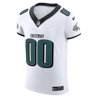 Philadelphia Eagles Nike Vapor F.U.S.E. Elite Custom Jersey White