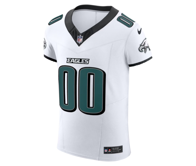 Philadelphia Eagles Nike Vapor F.U.S.E. Elite Custom Jersey White