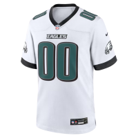 Philadelphia Eagles Nike White Custom Game Jersey White