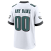 Philadelphia Eagles Nike White Custom Game Jersey White