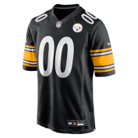 Pittsburgh Steelers Nike Custom Game Jersey Black