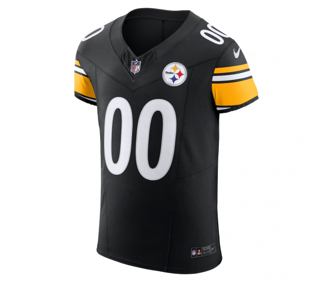 Pittsburgh Steelers Nike Vapor F.U.S.E. Elite Custom Jersey Black