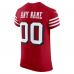 San Francisco 49ers Nike Alternate Vapor F.U.S.E. Elite Custom Jersey Scarlet