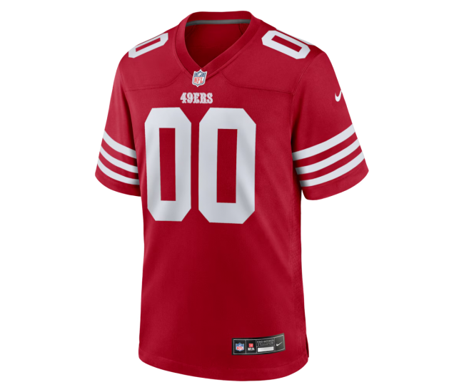 San Francisco 49ers Nike Custom Jersey Scarlet