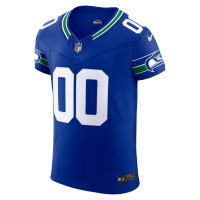 Seattle Seahawks Nike Alternate Vapor F.U.S.E. Elite Custom Jersey Men's Royal