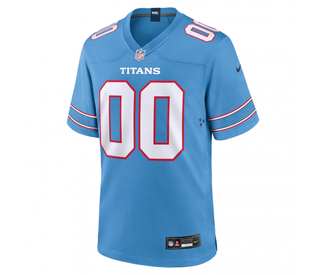 Tennessee Titans Nike Game Custom Jersey Light Blue