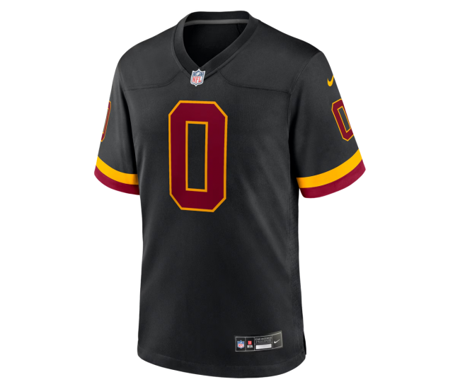Mike Sainristil Washington Commanders Nike Hail Raiser Alternate Game Jersey Black