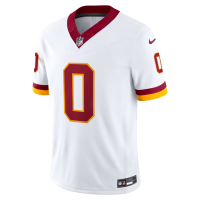 Mike Sainristil Washington Commanders Nike Vapor F.U.S.E. Stitched Limited Jersey White