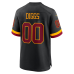 Stefon Diggs Washington Commanders Nike Alternate Game Jersey Black