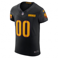 Washington Commanders Nike Alternate Vapor F.U.S.E. Elite Custom Jersey Black