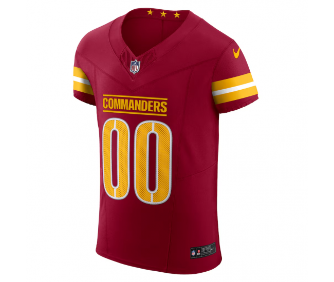 Washington Commanders Nike Team Vapor F.U.S.E. Elite Custom Jersey Burgundy