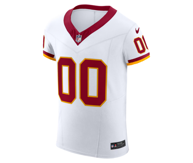 Washington Commanders Nike Vapor F.U.S.E. Elite Custom Jersey White