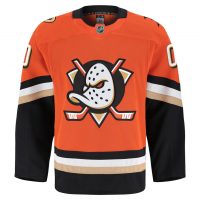 Anaheim Ducks Fanatics Home Authentic Pro Custom Jersey Orange