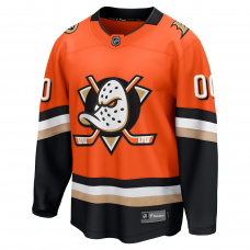 Anaheim Ducks Fanatics Home Breakaway Custom Jersey Orange Anaheim Ducks Fanatics Home Breakaway Custom Jersey Orange
