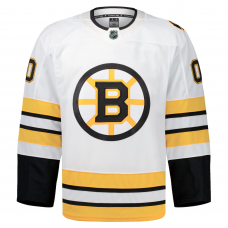 Boston Bruins Fanatics Away Authentic Pro Custom Jersey White Boston Bruins Fanatics Away Authentic Pro Custom Jersey White