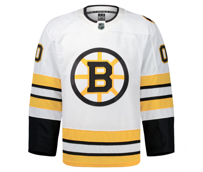 Boston Bruins Fanatics Away Authentic Pro Custom Jersey White