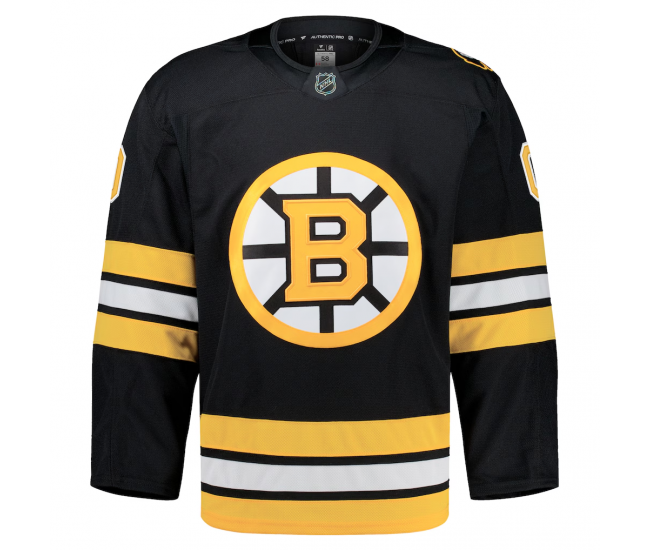 Boston Bruins Fanatics Home Authentic Pro Custom Jersey Black