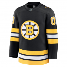Boston Bruins Fanatics Home Premium Custom Jersey Black Boston Bruins Fanatics Home Premium Custom Jersey Black