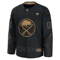Buffalo Sabres Fanatics 2024 Military Appreciation Custom Practice Jersey Black