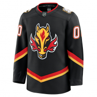 Calgary Flames Fanatics Alternate Premium Custom Jersey Black