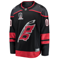 Carolina Hurricanes Fanatics 2026 Stanley Cup Champions Home Breakaway Custom Jersey Black