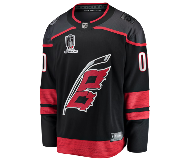 Carolina Hurricanes Fanatics 2026 Stanley Cup Champions Home Breakaway Custom Jersey Black