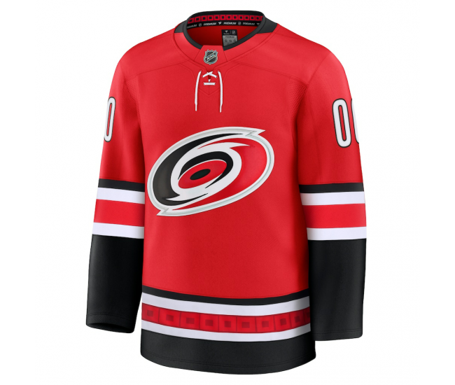 Carolina Hurricanes Fanatics Alternate Premium Custom Jersey Red