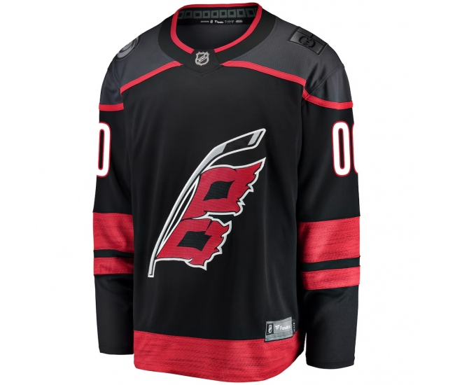Carolina Hurricanes Fanatics Home Breakaway Custom Jersey Black