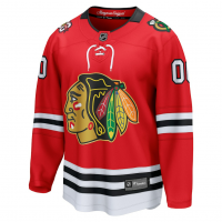 Chicago Blackhawks Fanatics Centennial Breakaway Custom Jersey Red