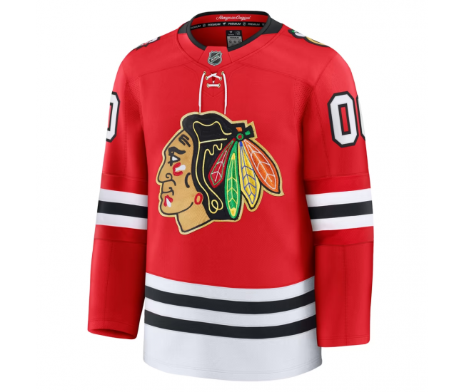 Chicago Blackhawks Fanatics Centennial Premium Custom Jersey Red