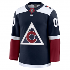 Colorado Avalanche Fanatics Alternate Premium Custom Jersey Navy Colorado Avalanche Fanatics Alternate Premium Custom Jersey Navy