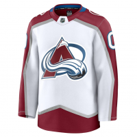 Colorado Avalanche Fanatics Away Premium Custom Jersey White